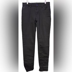 Rancan Straight Leg Skinny Jeans - Black - Sz 29